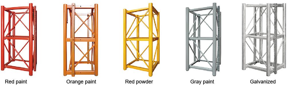 Standard section surface treatment